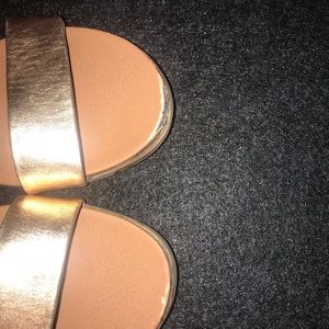 Steve Madden Rose Gold Sandals